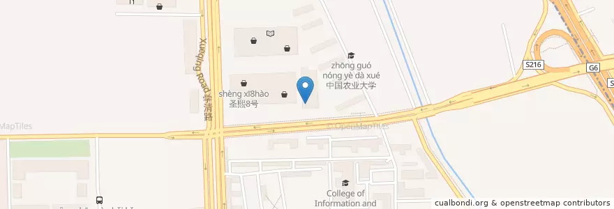 Mapa de ubicacion de 嘉和一品 en 중국, 베이징시, 허베이성, 海淀区.