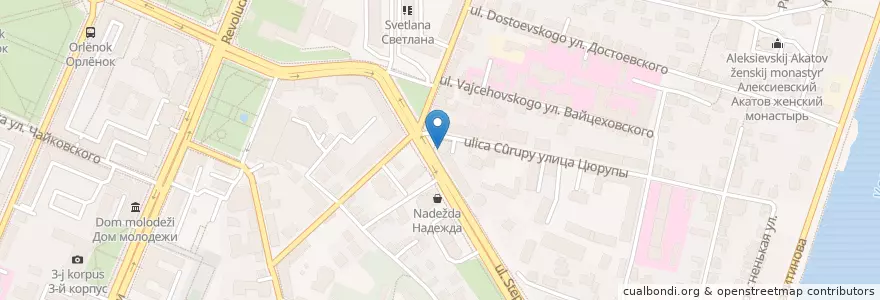 Mapa de ubicacion de Brugger en ロシア, 中央連邦管区, Воронежская Область, Городской Округ Воронеж.