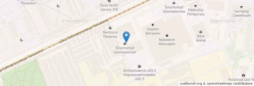 Mapa de ubicacion de Автомойка en Russland, Föderationskreis Nordwest, Oblast Leningrad, Sankt Petersburg, Невский Район, Народный Округ.