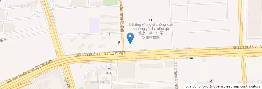 Mapa de ubicacion de UME international cinema en Çin, Pekin, Hebei, 海淀区.