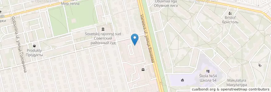 Mapa de ubicacion de Нижегородский филиал Современной Гуманитарной Академии en Russia, Volga Federal District, Nizhny Novgorod Oblast, Nizhny Novgorod.