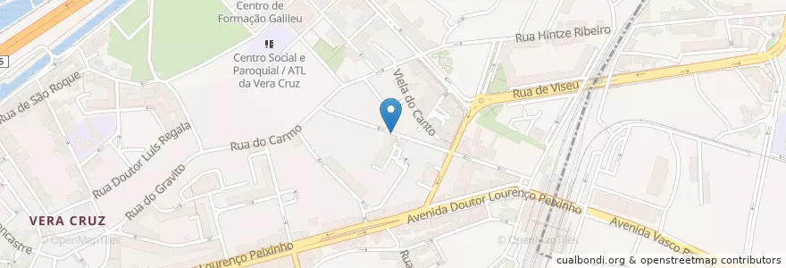 Mapa de ubicacion de Park Meter en Portugal, Aveiro, Centre, Baixo Vouga, Aveiro, Glória E Vera Cruz.
