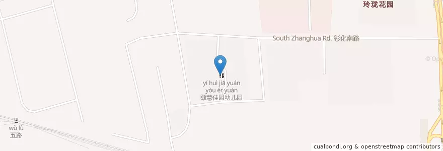 Mapa de ubicacion de 颐慧佳园幼儿园 en 中国, 北京市, 河北省, 海淀区.