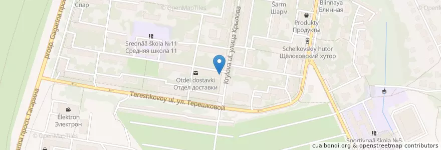 Mapa de ubicacion de Мила en Rusia, Приволжский Федеральный Округ, Óblast De Nizhni Nóvgorod, Городской Округ Нижний Новгород.