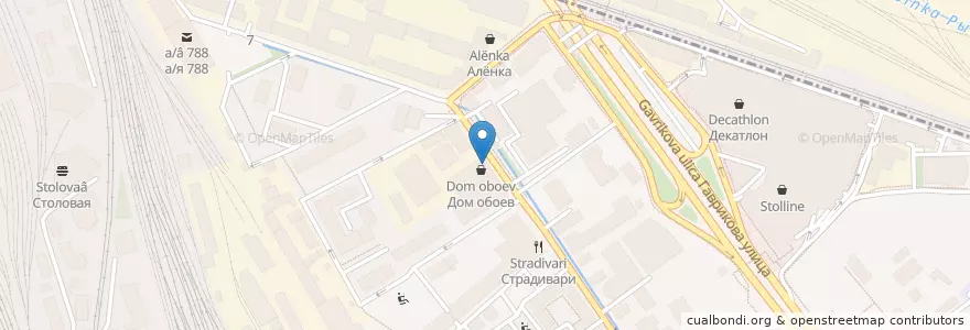 Mapa de ubicacion de LavAzza en Russia, Distretto Federale Centrale, Москва, Центральный Административный Округ, Красносельский Район.