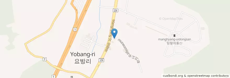 Mapa de ubicacion de 명성교회 en 대한민국, 충청남도, 천안시, 서북구, 성거읍.