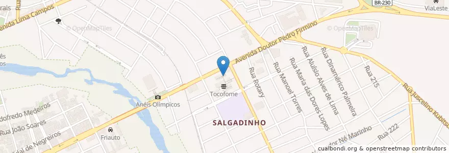 Mapa de ubicacion de Biblioteca Campus VII en Brasile, Regione Nordest, Paraíba, Região Metropolitana De Patos, Região Geográfica Intermediária De Patos, Região Geográfica Imediata De Patos, Patos.