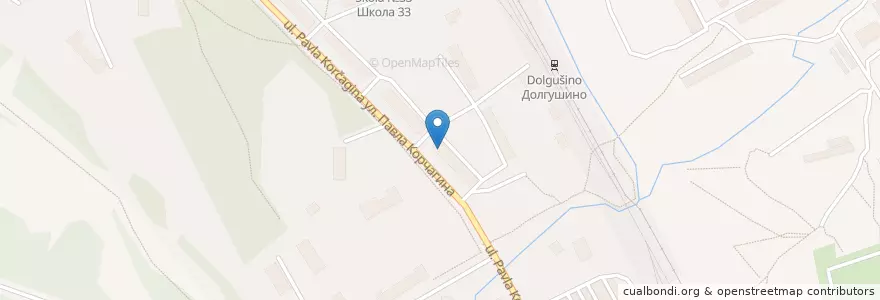 Mapa de ubicacion de Почтовое отделение №30 en ロシア, 沿ヴォルガ連邦管区, キーロフ州, キーロフ管区.