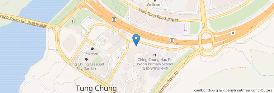 Mapa de ubicacion de 富東邨停車場 Fu Tung Estate Car Park en 中国, 香港 Hong Kong, 广东省, 新界 New Territories, 離島區 Islands District.