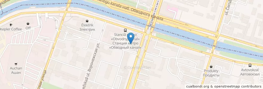 Mapa de ubicacion de Каро-фильм en Russia, Northwestern Federal District, Leningrad Oblast, Saint Petersburg.