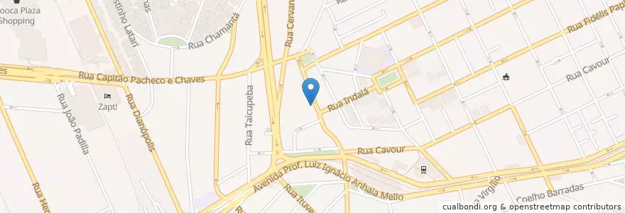 Mapa de ubicacion de Banco Bradesco en البَرَازِيل, المنطقة الجنوبية الشرقية, ساو باولو, Região Geográfica Intermediária De São Paulo, Região Metropolitana De São Paulo, Região Imediata De São Paulo, ساو باولو.
