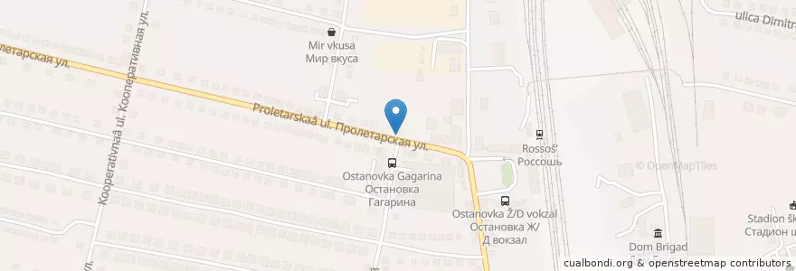 Mapa de ubicacion de Ветаптека-1 en Rusland, Centraal Federaal District, Oblast Voronezj, Россошанский Район, Городское Поселение Россошь.