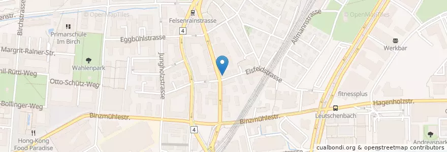 Mapa de ubicacion de Goranac Sofra en Suisse, Zurich, District De Zurich, Zurich.