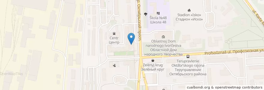 Mapa de ubicacion de Dolce Vita en Russia, Circondario Federale Del Volga, Кировская Область, Городской Округ Киров.