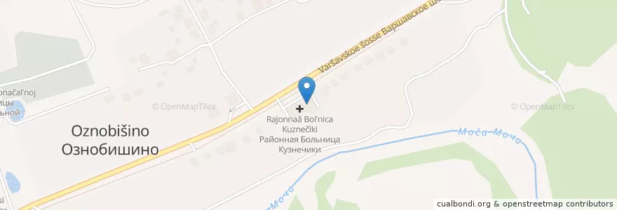 Mapa de ubicacion de Администрация en 러시아, Центральный Федеральный Округ, Москва, Троицкий Административный Округ, Поселение Щаповское.
