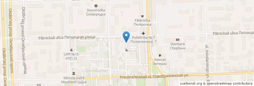 Mapa de ubicacion de Drunks bar en Россия, Приволжский Федеральный Округ, Кировская Область, Городской Округ Киров.