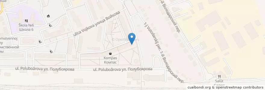 Mapa de ubicacion de Отделение связи №143302 en Russie, District Fédéral Central, Oblast De Moscou, Наро-Фоминский Городской Округ.