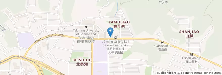 Mapa de ubicacion de 永和豆漿 en تایوان, 新北市, تایپه, 內湖區.
