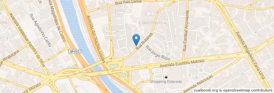 Mapa de ubicacion de Terra Roxa en Бразилия, Юго-Восточный Регион, Сан-Паулу, Região Geográfica Intermediária De São Paulo, Região Metropolitana De São Paulo, Região Imediata De São Paulo, Сан-Паулу.