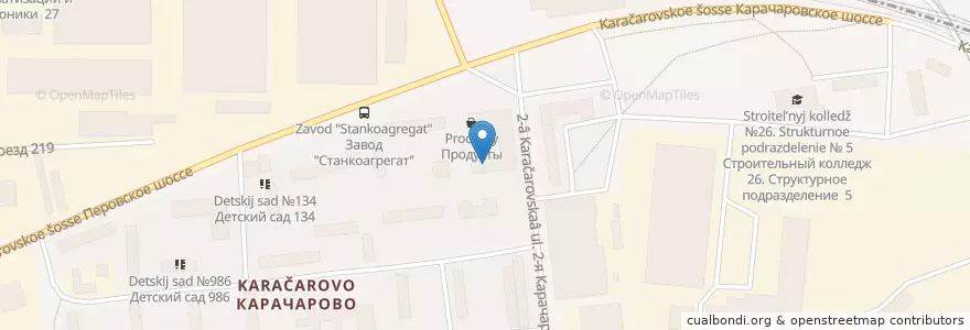 Mapa de ubicacion de Детская поликлиника №13 (филиал) en Russia, Central Federal District, Moscow, South-Eastern Administrative Okrug, Nizhegorodsky District.