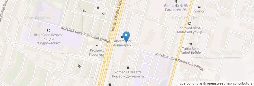 Mapa de ubicacion de Фармленд en روسيا, Приволжский Федеральный Округ, باشقورستان, Городской Округ Уфа.