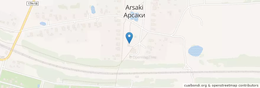 Mapa de ubicacion de Арсаковская амбулатория en Russie, District Fédéral Central, Oblast De Vladimir, Александровский Район, Следневское Сельское Поселение.