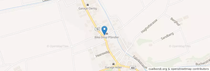 Mapa de ubicacion de Manolito en スイス, Thurgau, Bezirk Weinfelden, Affeltrangen.