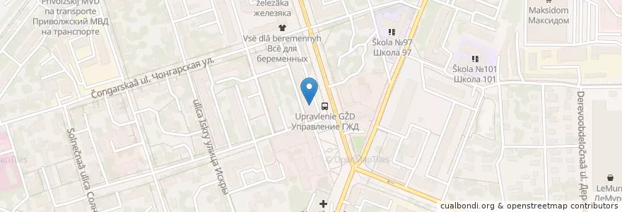 Mapa de ubicacion de ВТБ en Rusya Federasyonu, Приволжский Федеральный Округ, Nijniy Novgorod Oblastı, Городской Округ Нижний Новгород.