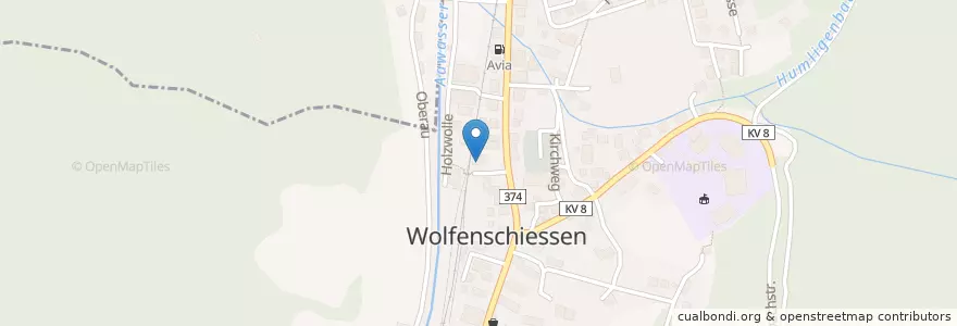 Mapa de ubicacion de Feuerwehr Wolfenschiessen en Switzerland, Nidwalden, Wolfenschiessen.