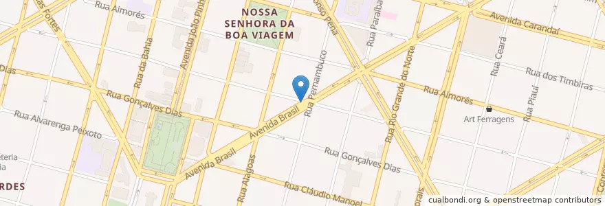 Mapa de ubicacion de Skina Brasil en 브라질, 남동지방, 미나스제라이스, Região Geográfica Intermediária De Belo Horizonte, Região Metropolitana De Belo Horizonte, Microrregião Belo Horizonte, 벨루오리존치.