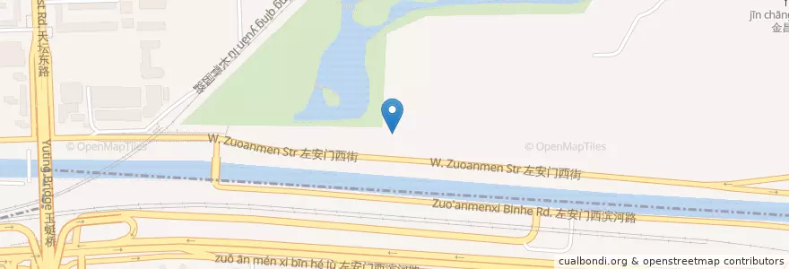 Mapa de ubicacion de 中国人民武装警察部队 en China, Beijing, Hebei, 东城区.