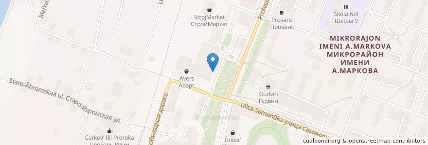 Mapa de ubicacion de ВТБ en 러시아, Центральный Федеральный Округ, Московская Область, Дмитровский Городской Округ.
