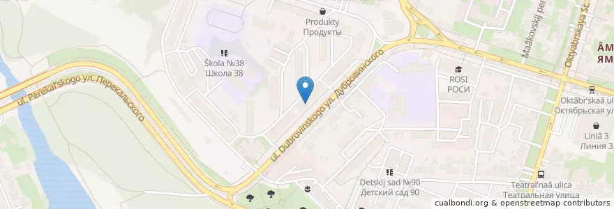 Mapa de ubicacion de Сбербанк en Rússia, Distrito Federal Central, Oblast De Kursk, Курский Район, Городской Округ Курск.