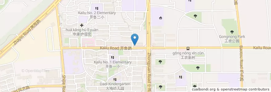 Mapa de ubicacion de 新沈家门海鲜城 en Китай, Шанхай, Янпу.