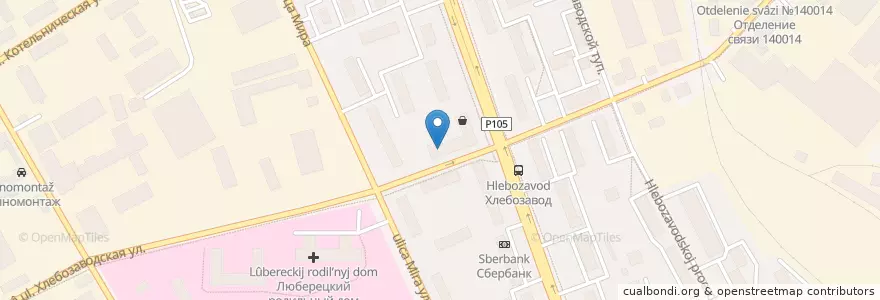 Mapa de ubicacion de Детская художественная школа en Rússia, Distrito Federal Central, Oblast De Moscou, Городской Округ Люберцы.