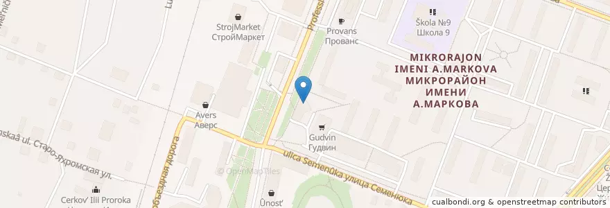 Mapa de ubicacion de Пронто en روسيا, Центральный Федеральный Округ, محافظة موسكو, Дмитровский Городской Округ.
