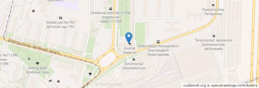 Mapa de ubicacion de ГорЗдрав en روسيا, Центральный Федеральный Округ, Москва, Восточный Административный Округ.