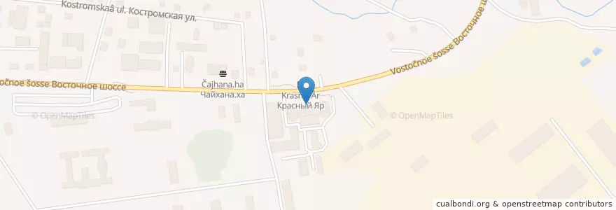 Mapa de ubicacion de Оскар en Rússia, Distrito Federal Oriental, Krai De Khabarovsk, Городской Округ Хабаровск.