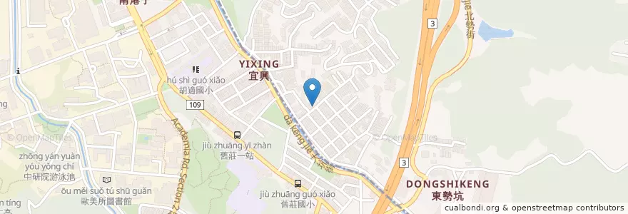 Mapa de ubicacion de 錢都涮涮鍋 en 臺灣, 新北市, 臺北市, 南港區.