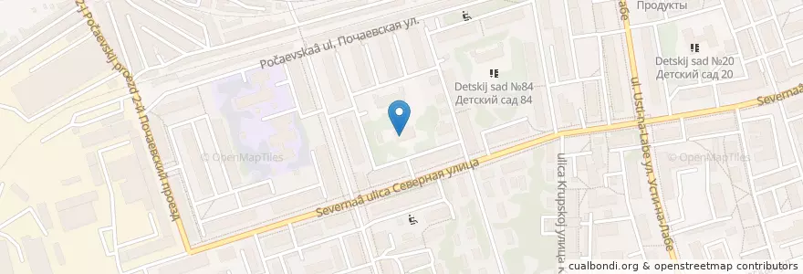 Mapa de ubicacion de Приют-убежище для несовершеннолетних en Rusia, Distrito Federal Central, Óblast De Vladímir, Городской Округ Владимир.