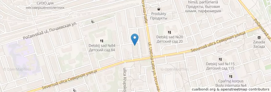 Mapa de ubicacion de Северянка en Rusland, Centraal Federaal District, Владимирская Область, Городской Округ Владимир.