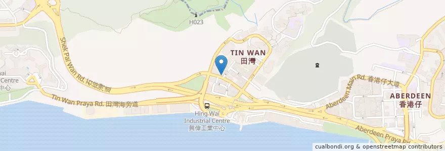 Mapa de ubicacion de 基督教宣道會華基堂 Christian and Missionary Alliance Wah Kee Church en 중국, 광둥성, 홍콩, 홍콩섬, 신제, 南區 Southern District.