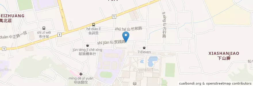 Mapa de ubicacion de 杏花村 en Taiwan, 臺灣省, Condado De Changhua, 彰化市.