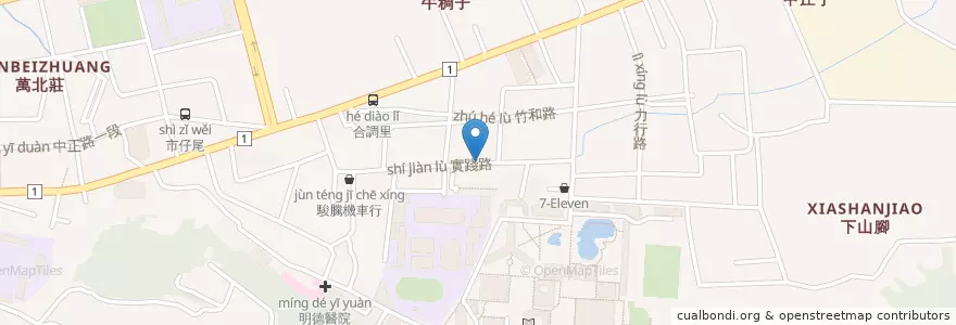 Mapa de ubicacion de 蜜汁燒烤 en Taiwan, 臺灣省, Condado De Changhua, 彰化市.