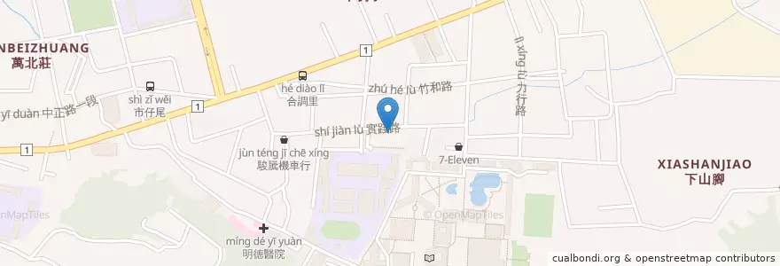 Mapa de ubicacion de 關東煮 en Taiwan, 臺灣省, Condado De Changhua, 彰化市.