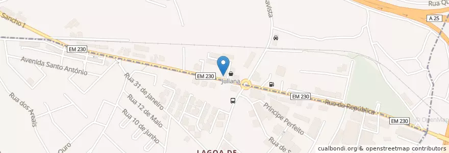Mapa de ubicacion de Adria Bastos en 포르투갈, Aveiro, Centro, Baixo Vouga, Aveiro.