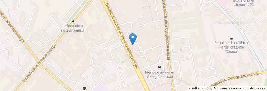 Mapa de ubicacion de Сбербанк en Russia, Distretto Federale Centrale, Москва, Центральный Административный Округ, Тверской Район.