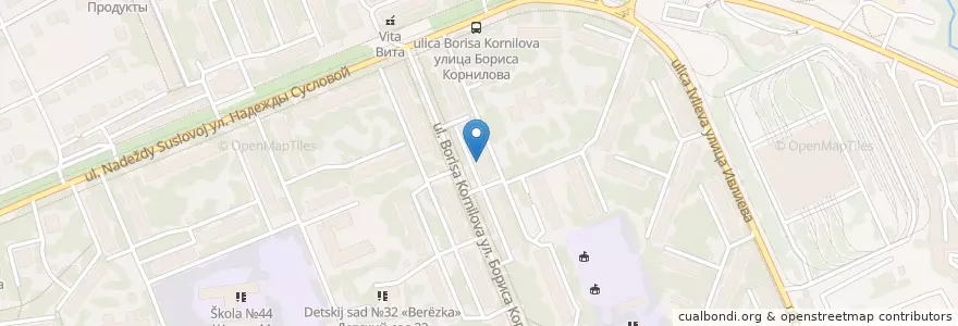 Mapa de ubicacion de Аптека en Rusia, Приволжский Федеральный Округ, Óblast De Nizhni Nóvgorod, Городской Округ Нижний Новгород.