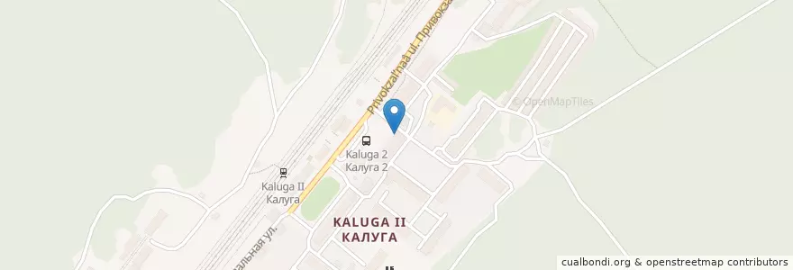 Mapa de ubicacion de Отделение почтовой связи «Калуга 22» en ロシア, 中央連邦管区, カルーガ州, Городской Округ Калуга.