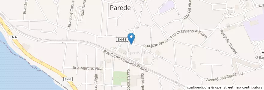 Mapa de ubicacion de Farmácia Artur Brandão en 포르투갈, Área Metropolitana De Lisboa, Lisboa, Grande Lisboa, Cascais.